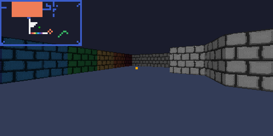 A screenshot of the world with the nice brick texture